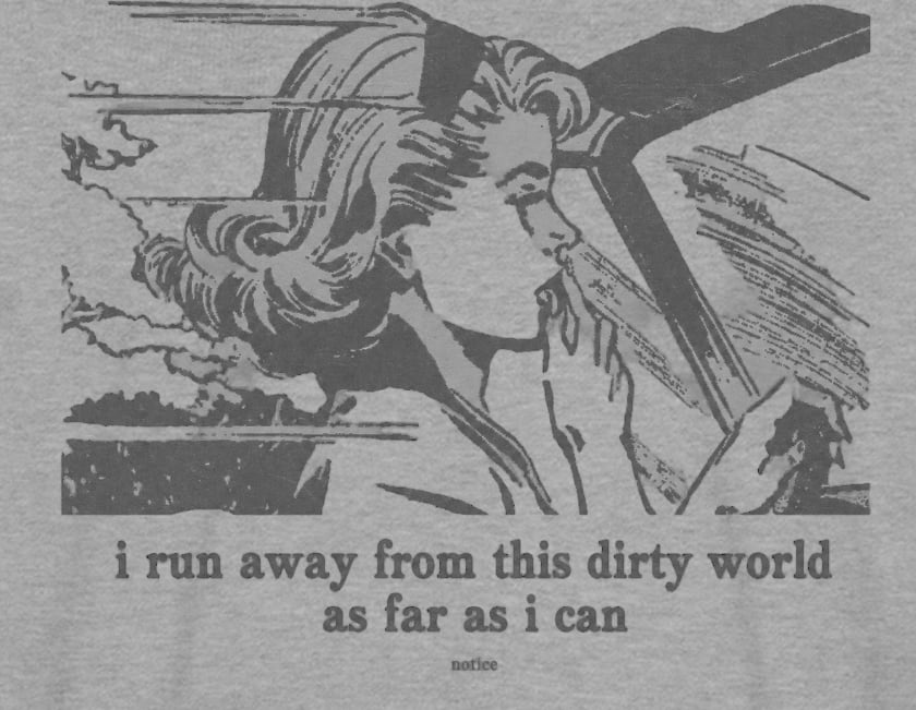 T-shirt dirty world